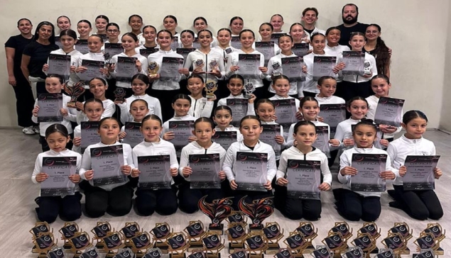 De Dansschool Carmen Cabrera plaatst zich voor het Wereldkampioenschap